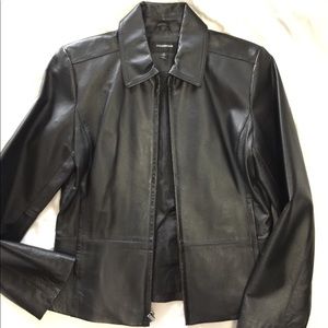 Leather Jacket Size Small Colebrook